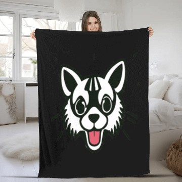 Discover raccoon Fleece Blankets