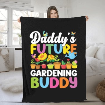 Discover Plant Lover Gardening Toddler Fleece Blankets