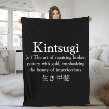Discover Kintsugi Definition Pottery Culture Kintsugi Heart Fleece Blankets