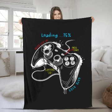 Discover Next Level Gaming Fleece Blankets