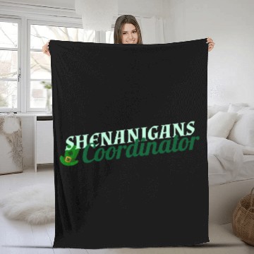 Discover Shenanigans Coordinator Fleece Blankets