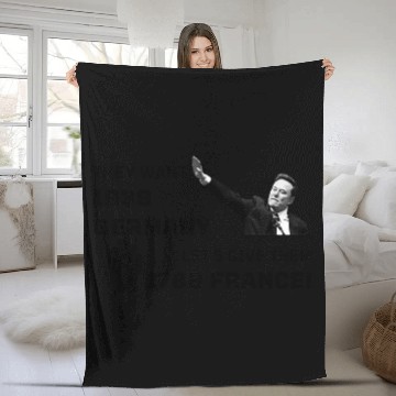 Discover They Want 1939 Germany... Fleece Blankets