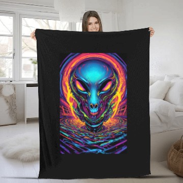 Discover Project Alien Fleece Blankets