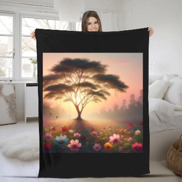Discover Best Love Environment Fleece Blankets