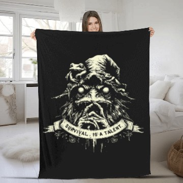 Discover Thinker Frog Fleece Blankets