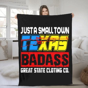 Discover Texas Fleece Blankets