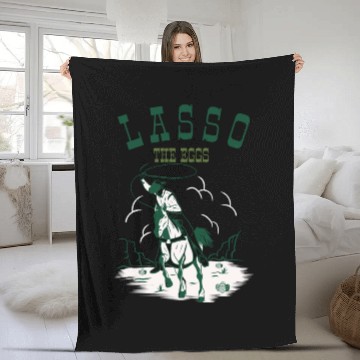 Discover Lasso The Eggs Easter Cowboy Fleece Blankets