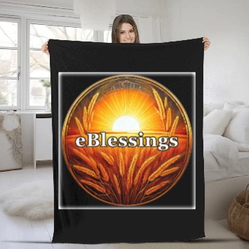 Discover eBlessings, Holy Ghost given! Each One! Bless One! Fleece Blankets