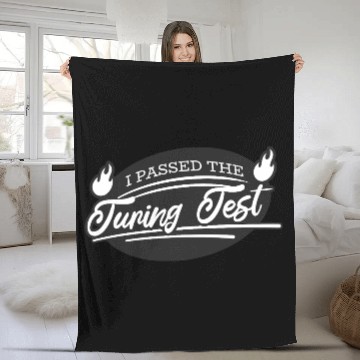 Discover I Passed the Turing Test – AI, Machine Learning Fleece Blankets