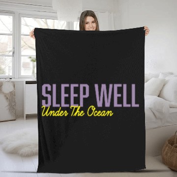 Discover Sleep Well Under The Ocean Fleece Blankets