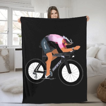 Discover Tour de France 47 Fleece Blankets