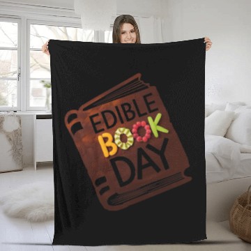 Discover Edible Book Day – A Delicious Literary Celebration Fleece Blankets