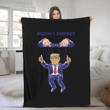 Discover Putin's Puppet Trump Is A Russian Asset Political Fleece Blankets