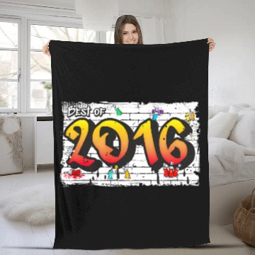 Discover Urban Icon 2016 Graffiti – 9 Years of Bold Fleece Blankets