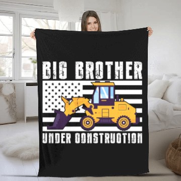 Discover Big Brother Under Construction Fleece Blankets