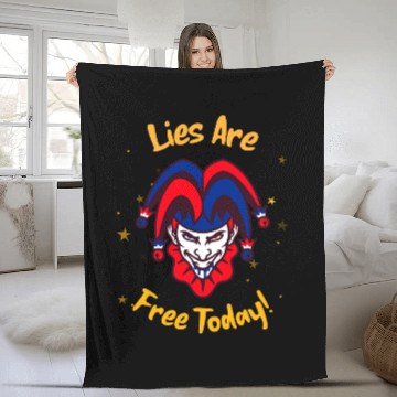 Discover April 1st Prank Fleece Blankets Unisex Fleece Blankets | Fun Gift