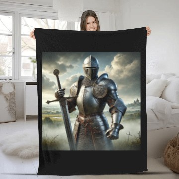 Discover Warrior of the Iron Storm 2 Fleece Blankets