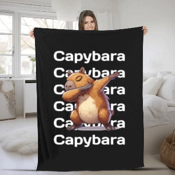 Discover Capybara Fleece Blankets