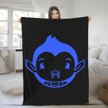 Discover Duck Vampire Halloween Costume Bloodsucker Monster Fleece Blankets
