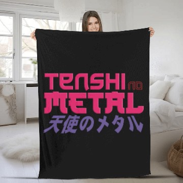 Discover Tenshi no Metal Fleece Blankets