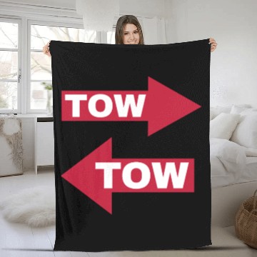 Discover tow arrow red moving automotive because racecar Fleece Blankets