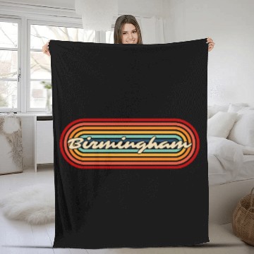 Discover Birmingham Fleece Blankets