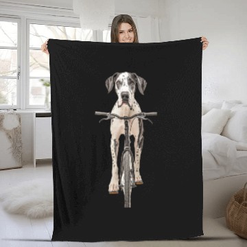 Discover Great Dane Fleece Blankets