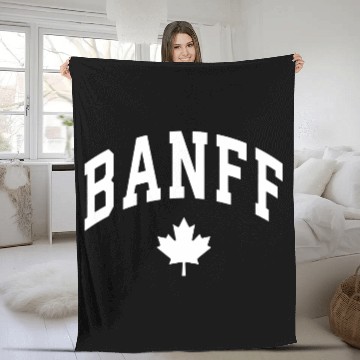 Discover Banff Arch Fleece Blankets