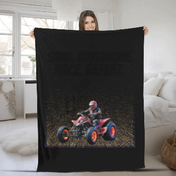 Discover Sand Drag Racing Adrenaline Fleece Blankets