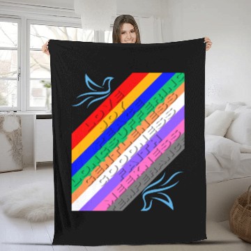 Discover Fruit of the Spirit Fleece Blankets