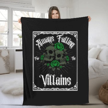 Discover "Embrace the Dark Side – Iconic Villains Graphic T Fleece Blankets