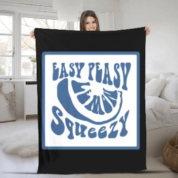 Discover Easy Peasy Lemon Fleece Blankets