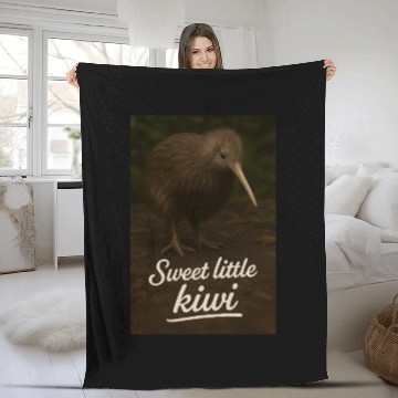Discover Sweet Little Kiwi Fleece Blankets