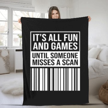 Discover Postal Worker Mail Carrier Post Office Fleece Blankets