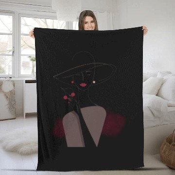 Discover Cherry Wine Dream Fleece Blankets
