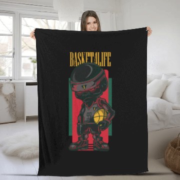 Discover 1RSN - basketball Fleece Blankets