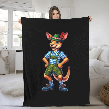 Discover Bavarian Kangaroo Fleece Blankets