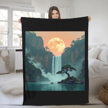 Discover Harmonious Night 3 Fleece Blankets