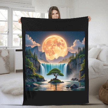 Discover Harmonious Night 5 Fleece Blankets