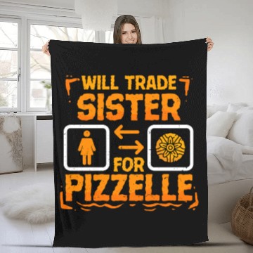 Discover Pizzelle Waffle Will Trade Sister For Pizzelle Fleece Blankets