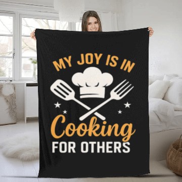 Discover Cooking For Others – Heartwarming Design for Chef Fleece Blankets