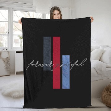 Discover Forever grateful Fleece Blankets