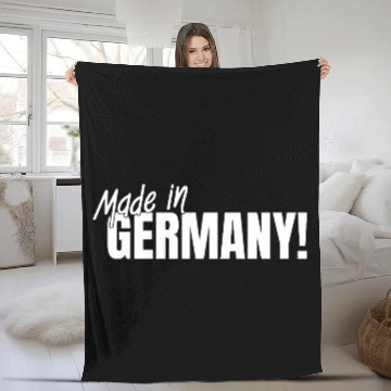 Discover Made in Germany – Bold Heritage Fleece Blankets