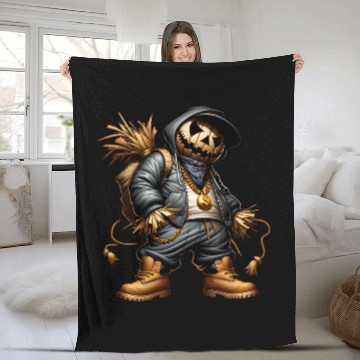 Discover Scare Swag – Hooded Harvest Hustler Fleece Blankets