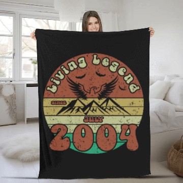 Discover 21st birthday Living Legend since VIN 07/2004 Fleece Blankets