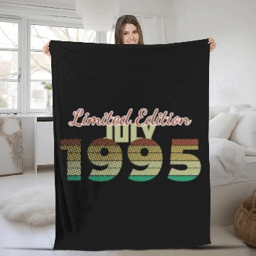 Discover 30th birthday Limited Edition SCR 07/1995 Fleece Blankets