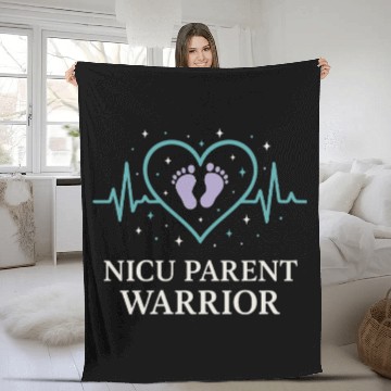 Discover NICU Parent Pride Preemie Warrior Neonatal Fleece Blankets