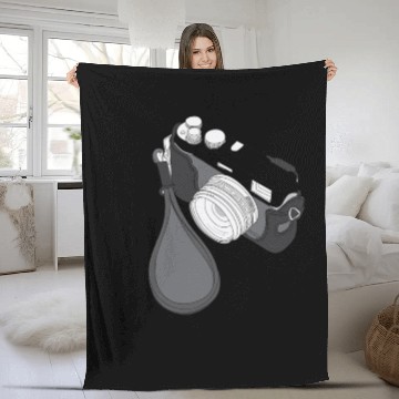 Discover Frame the Vibe – Photography Lover Fleece Blankets