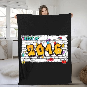 Discover Urban Icon 2016 Graffiti – 9 Years of Bold Fleece Blankets