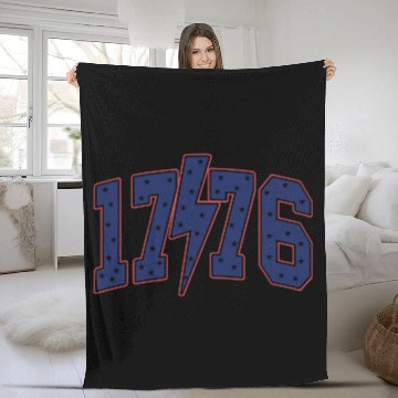 Discover 1776 4th of July Fleece Blankets